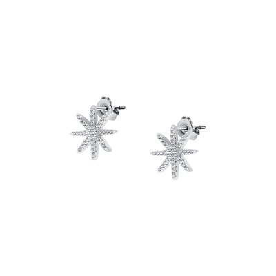 Boucles d'oreilles en argent 925 et oxyde de zirconium CLEOR