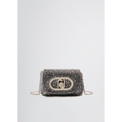 Sac LaPuffy format mini avec strass LIU JO