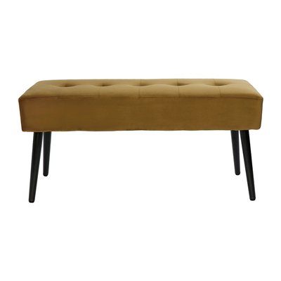 Banc design capitonné L96 cm GUESTA MILIBOO