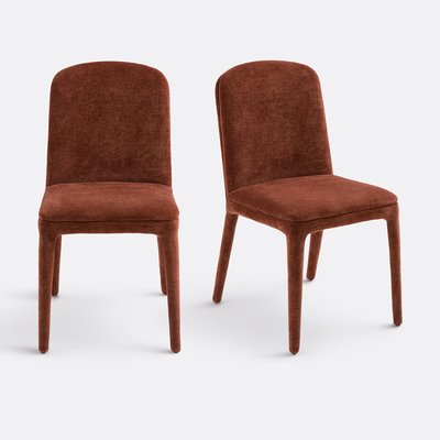 2er-Set Stühle Wilga mit Stoffbezug LA REDOUTE INTERIEURS