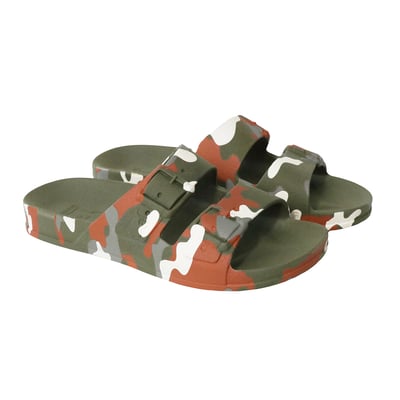 Sandales plates Enfant RONDONIA - Kaki foncé - 33/34 CACATOES