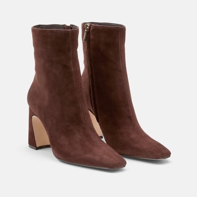 Bottines pointues à talons, cuir suède, FLARES STEVE MADDEN