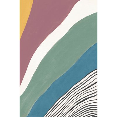 Tableau Retro coloré iv HEXOA