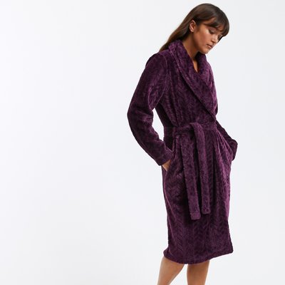 Robe de chambre maille polaire embossée LA REDOUTE COLLECTIONS