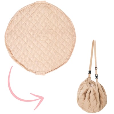 Tapis de jeu 2 en 1 Noomad Organic Soft PLAY&GO