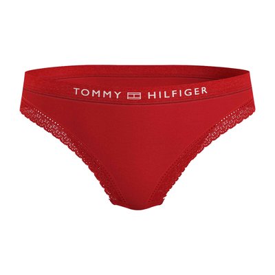 Slip en microfibre et dentelle TOMMY HILFIGER