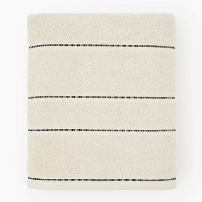 Drap de bain, 70x140 cm, coton BIO MONOPRIX MAISON