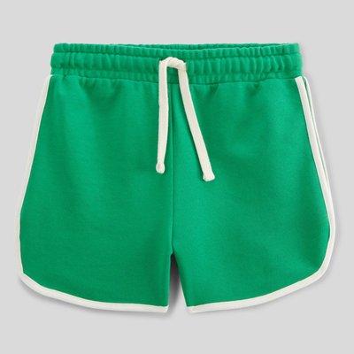 Short uni en maille piquée contenant du coton BIO GOTS MONOPRIX