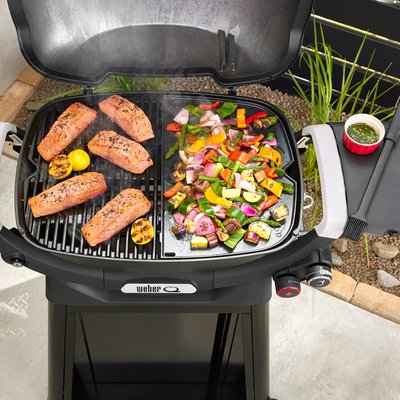 Demi plancha pour barbecue à gaz  Q 3200N WEBER