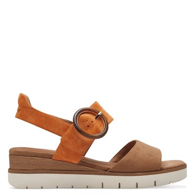 Sandale à talon en cuir TAMARIS
