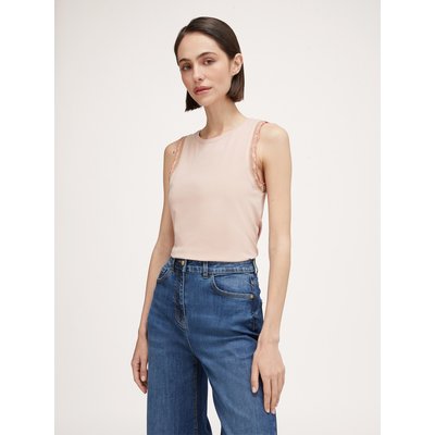 Top avec bordure au crochet MOTIVI