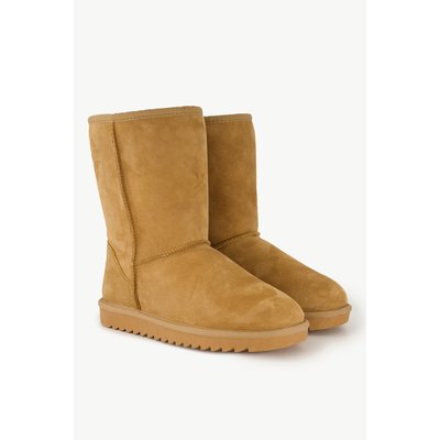 Bottines en cuir d'agneau, cuir suédé ARA