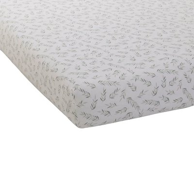 Drap housse jersey imprimé 70x140cm Au fil de l'eau DOMIVA