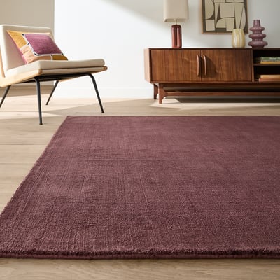 Tapis 100% Tencel™, fait main, aspect vieilli, IZRI LA REDOUTE INTERIEURS