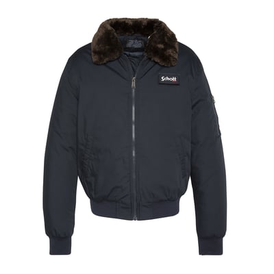 Blouson avec col en imitation fourrure amovible SCHOTT