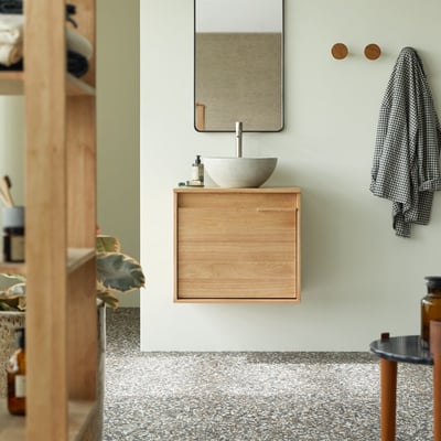 Meuble Salle De Bain en Hévéa massif, NÉO TIKAMOON