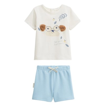Ensemble bébé t-shirt et short Zeste d'amour PETIT BEGUIN