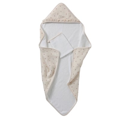 Cape de bain + gant de toilette CHERRY VERTBAUDET