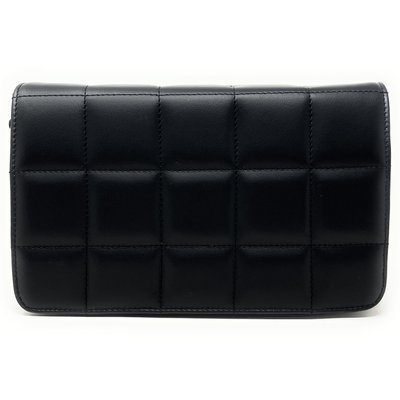 Sac bandoulière en cuir lisse matelassé TIME SQUARE OH MY BAG