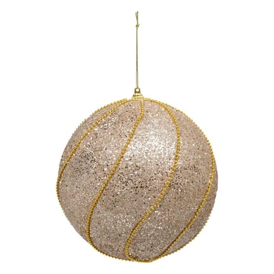 Boule maxi pailletée D.15 cm FEERIC LIGHTS & CHRISTMAS