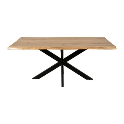 Table à manger bois d'acacia à bords naturels 240 cm ARBOR PIER IMPORT