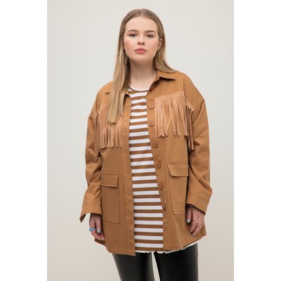 Veste chemisier, oversize, camouflage STUDIO UNTOLD