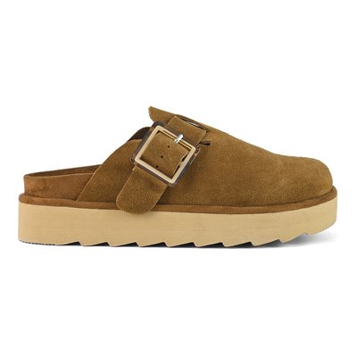 Leather Clogs with Thick Sole COLORS OF CALIFORNIA 