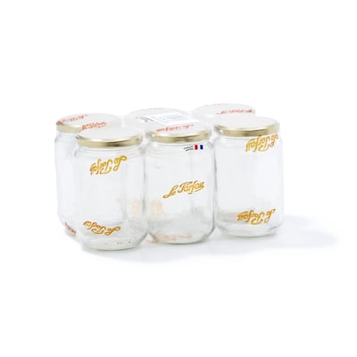Lot de 6 pots à miel 750ml, LE PARFAIT LE PARFAIT