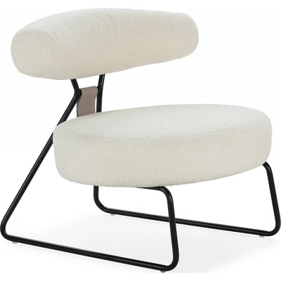 Fauteuil en tissu et métal, design moderne RECOLLECTION