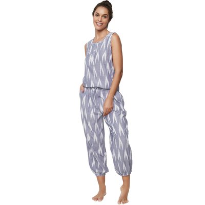 Pyjama pantacourt débardeurP101 SELMARK