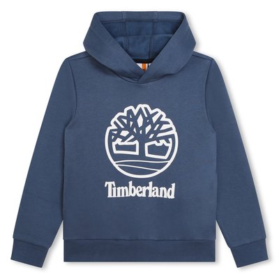 Sweat-shirt à capuche avec logo imprimé sur le devant TIMBERLAND