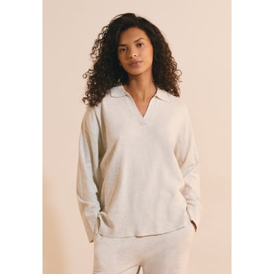 Pull de pyjama avec col polo BRIELA ETAM