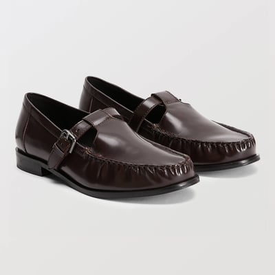 Salomés en cuir MONOPRIX