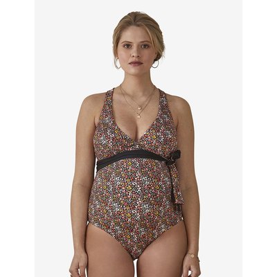Maillot de bain 1 pièce réversible grossesse et allaitement VERTBAUDET