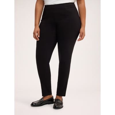 Jeggings avec pli frontal et boutons décoratifs FIORELLA RUBINO