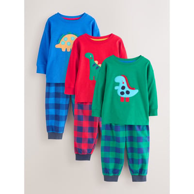 Bas de pyjama tissé à carreaux, lot 3 NEXT