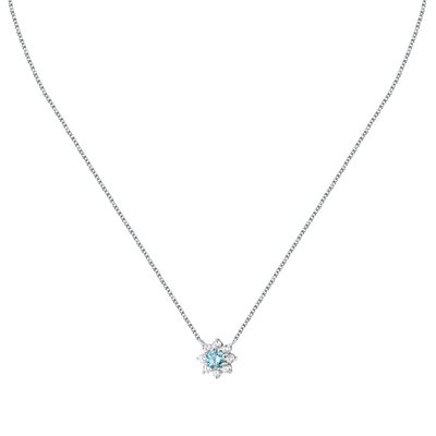 Collier en acier, cristaux, TESORI MORELLATO