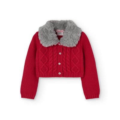 Boléro avec col décoratif et fermeture boutonnée BOBOLI