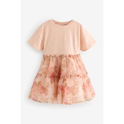 Robe en mesh à manches courtes NEXT