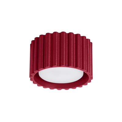 Plafonnier Aluminium Bourgogne Gx53 1 Aura EDEN