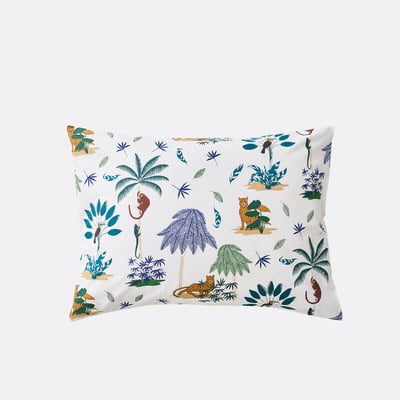 Little Jungle Organic Cotton Pillowcase LA REDOUTE INTERIEURS