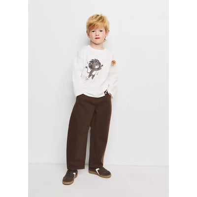 T-shirt en coton imprimé MANGO BABY