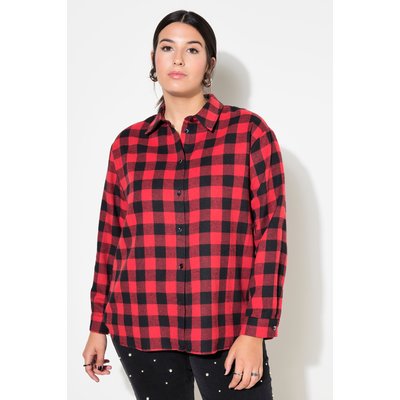 Chemise à carreaux oversize à manches longues STUDIO UNTOLD