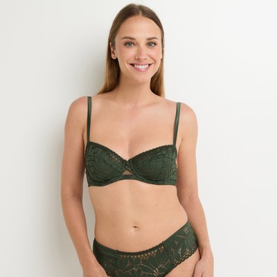 Soutien-gorge balconnet FIRE ROUGEGORGE LINGERIE