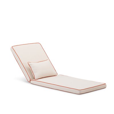 Coussin chaise longue, uni/liseré, Sanda DEFORA HOME