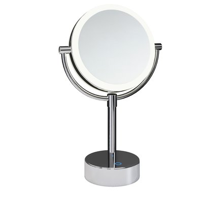 Miroir Grossissant À Poser Basculant Avec Éclairage Led Réglable  ESSENTIALS COSMIC