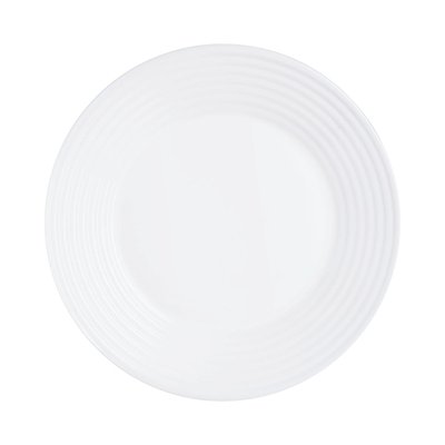Assiette plate   Harena - Luminarc - en verre opale extra résistant LUMINARC
