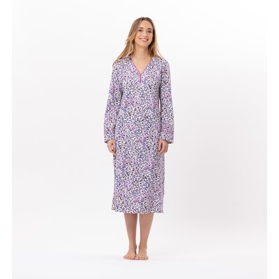 Chemise de nuit longue en coton CASSIE 811 LE CHAT