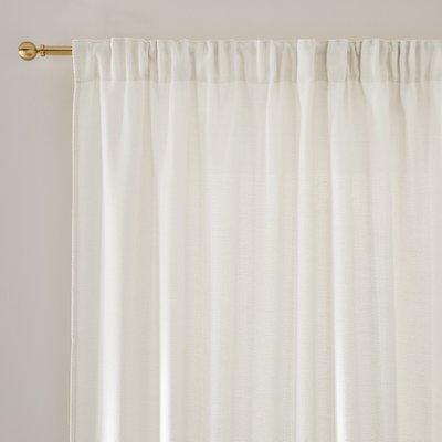 Montego braid effect curtain with gathering braid LA REDOUTE INTERIEURS