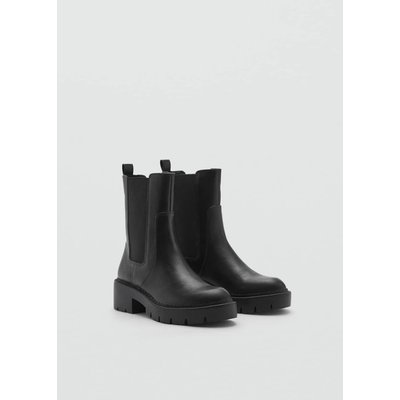 Bottines plastique noir La Redoute